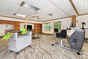 Rehab gym at Lakeview Post Acute